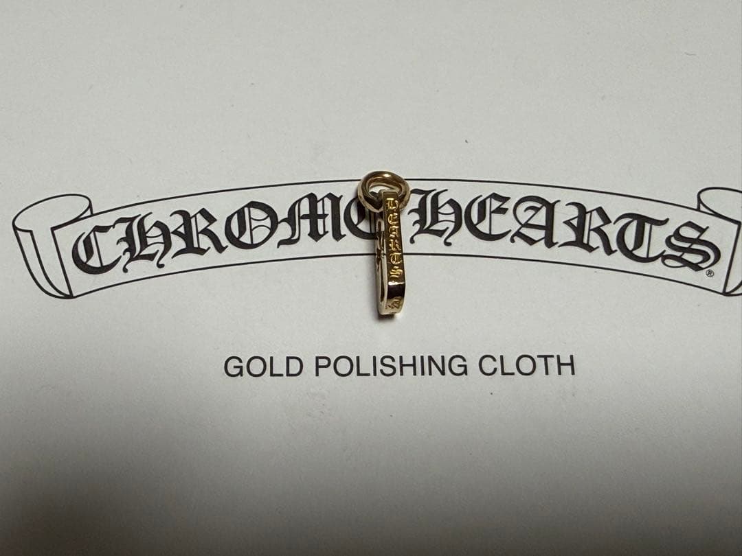 Chrome Hearts 22k タイニーカットアウトクロスダイヤモンド