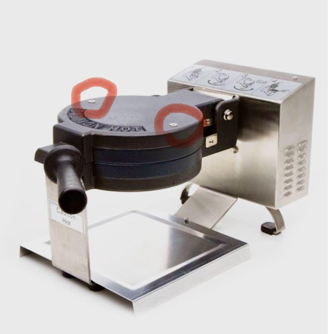 セフラ ワッフルメーカー用 ベルギーワッフルプレート パーツ上下セットのみ