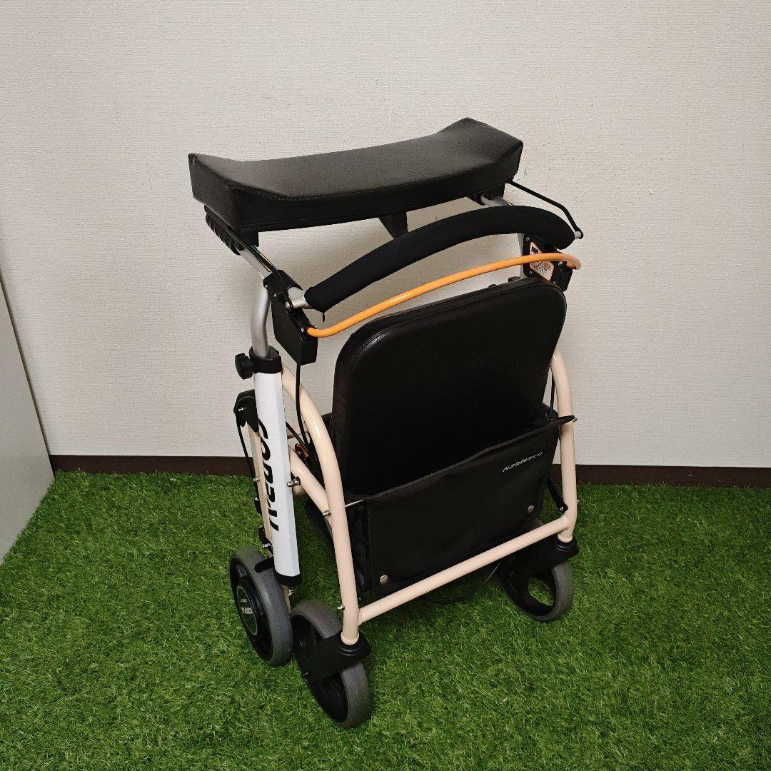 ナブテスコ 抑速ブレーキ付前腕支持型歩行車 リハモ コンパル