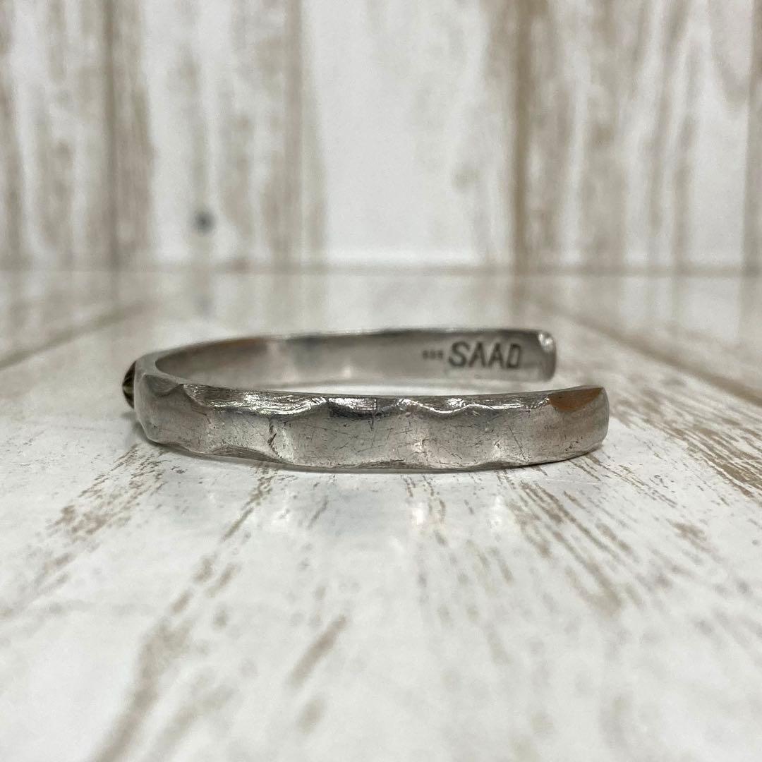 ra-2379) SAAD 太陽神 シルバーバングル 925