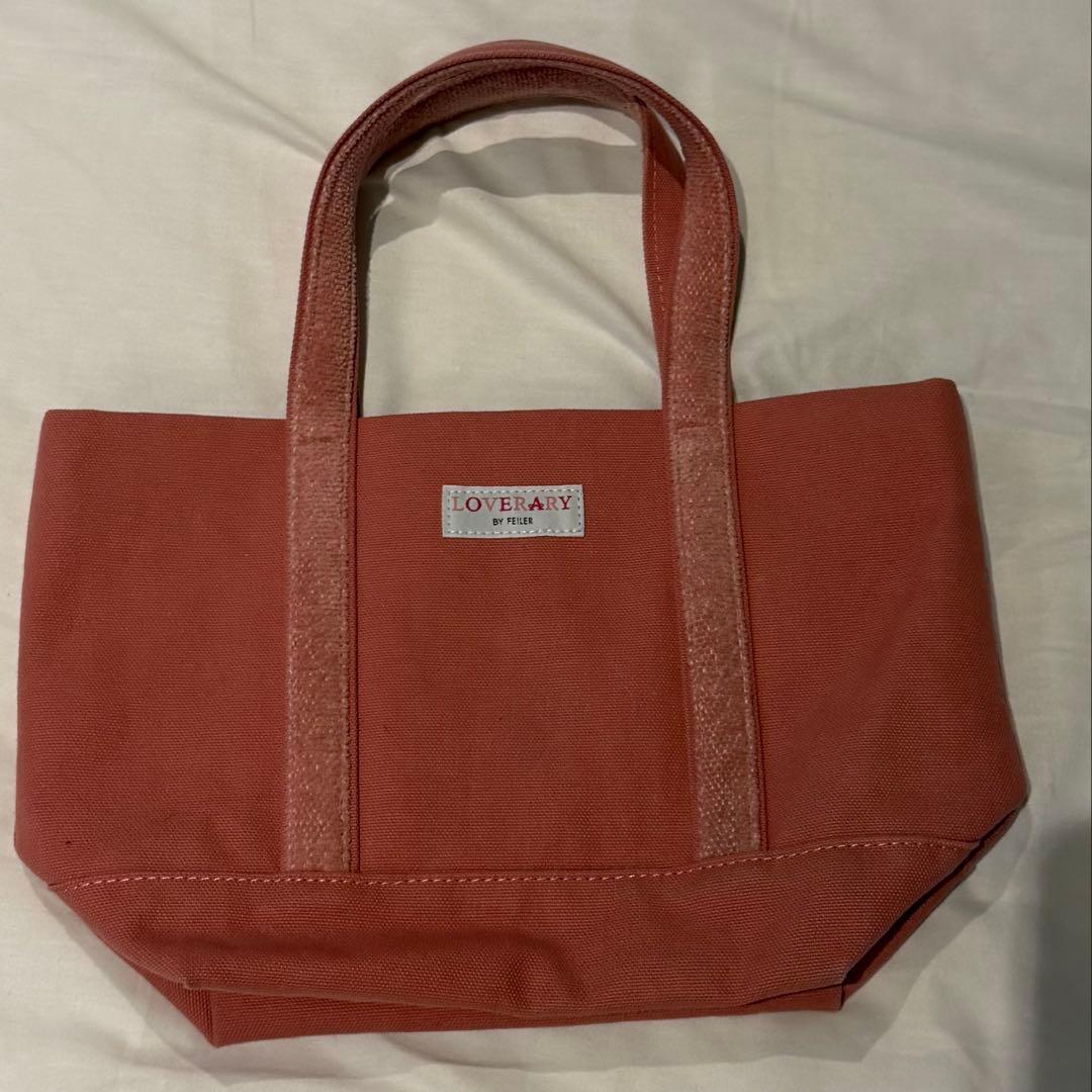 フェイラー オールドテディガール ワッペントート 小 ピンク