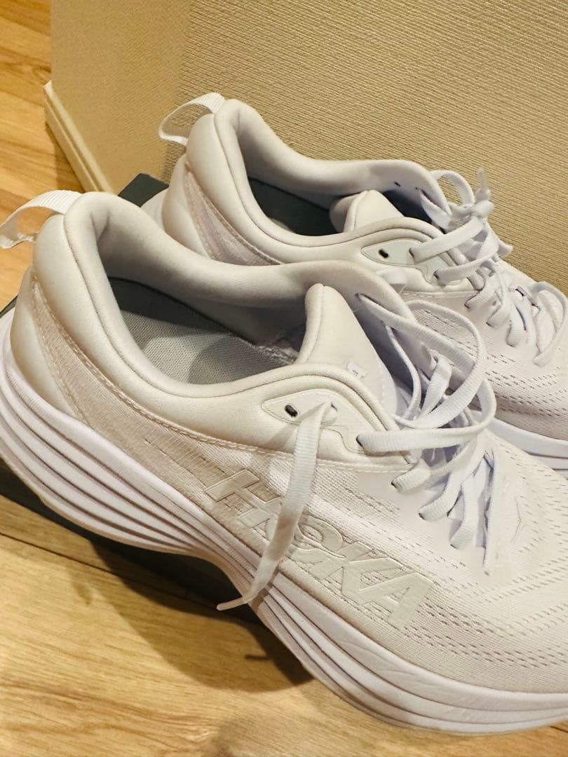 HOKA ホワイト シューズ(男性用)28.5