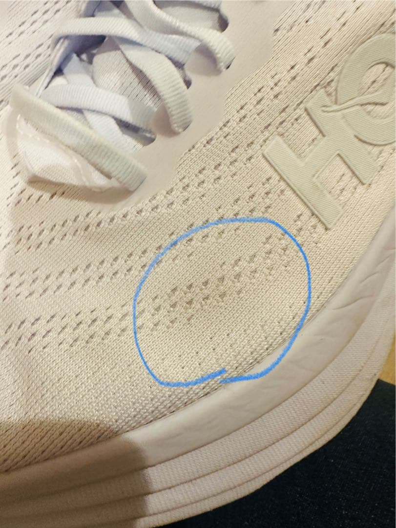 HOKA ホワイト シューズ(男性用)28.5