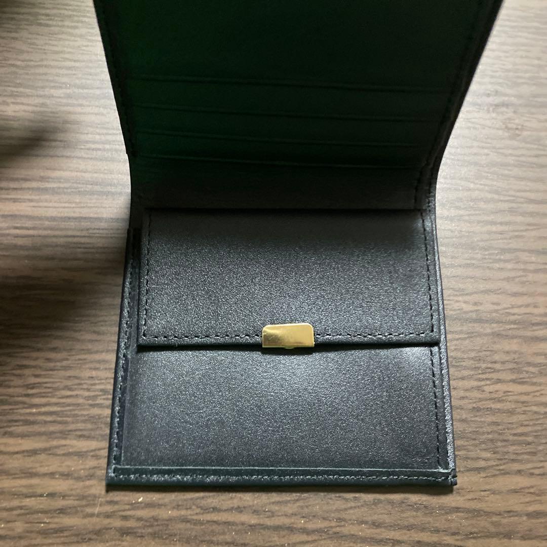 皇居財布　皇居　二つ折り財布　レザーウォレット　革財布