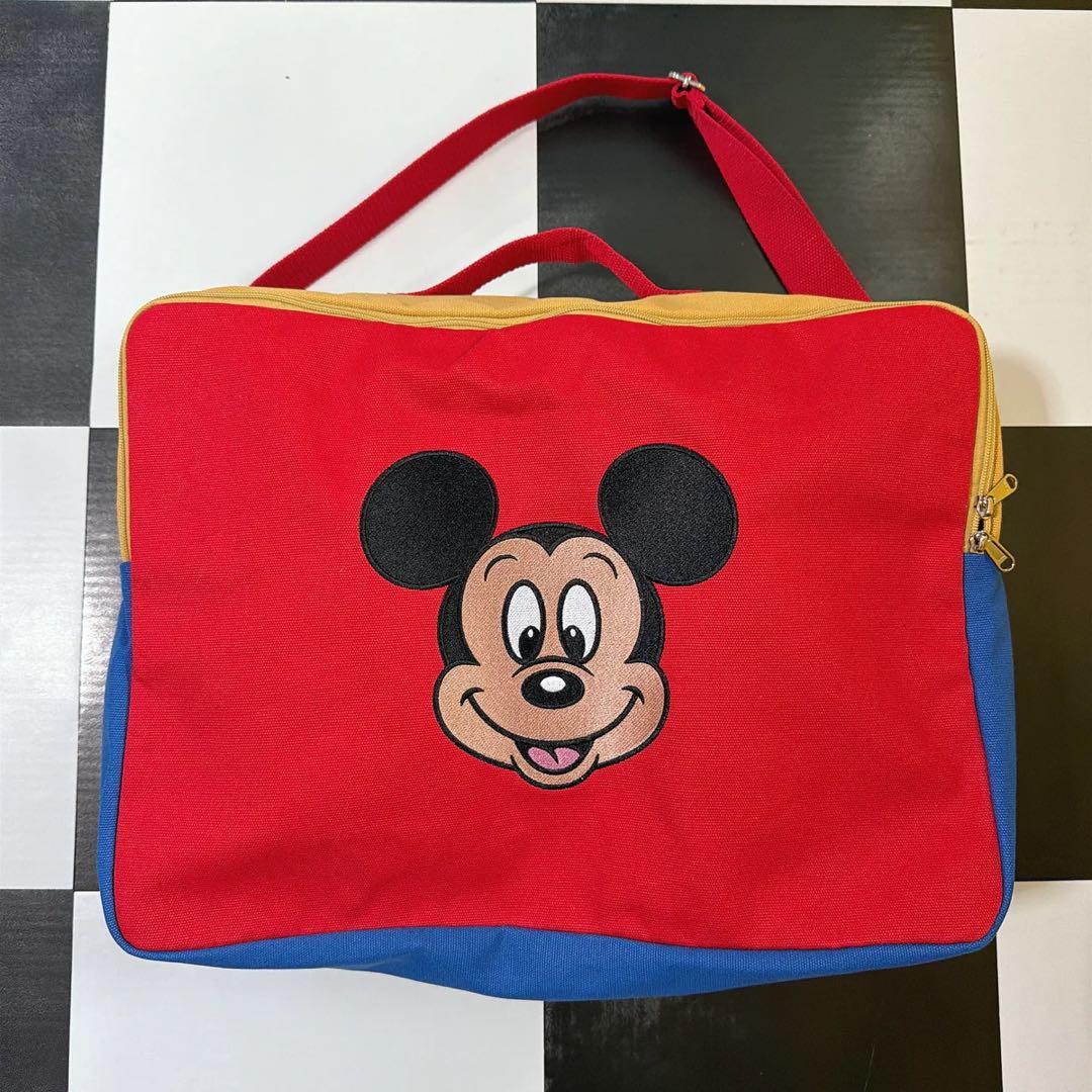 【新品未使用】ミッキーフェイス トラベルバッグ　リンクアット　チマヂロ　re.