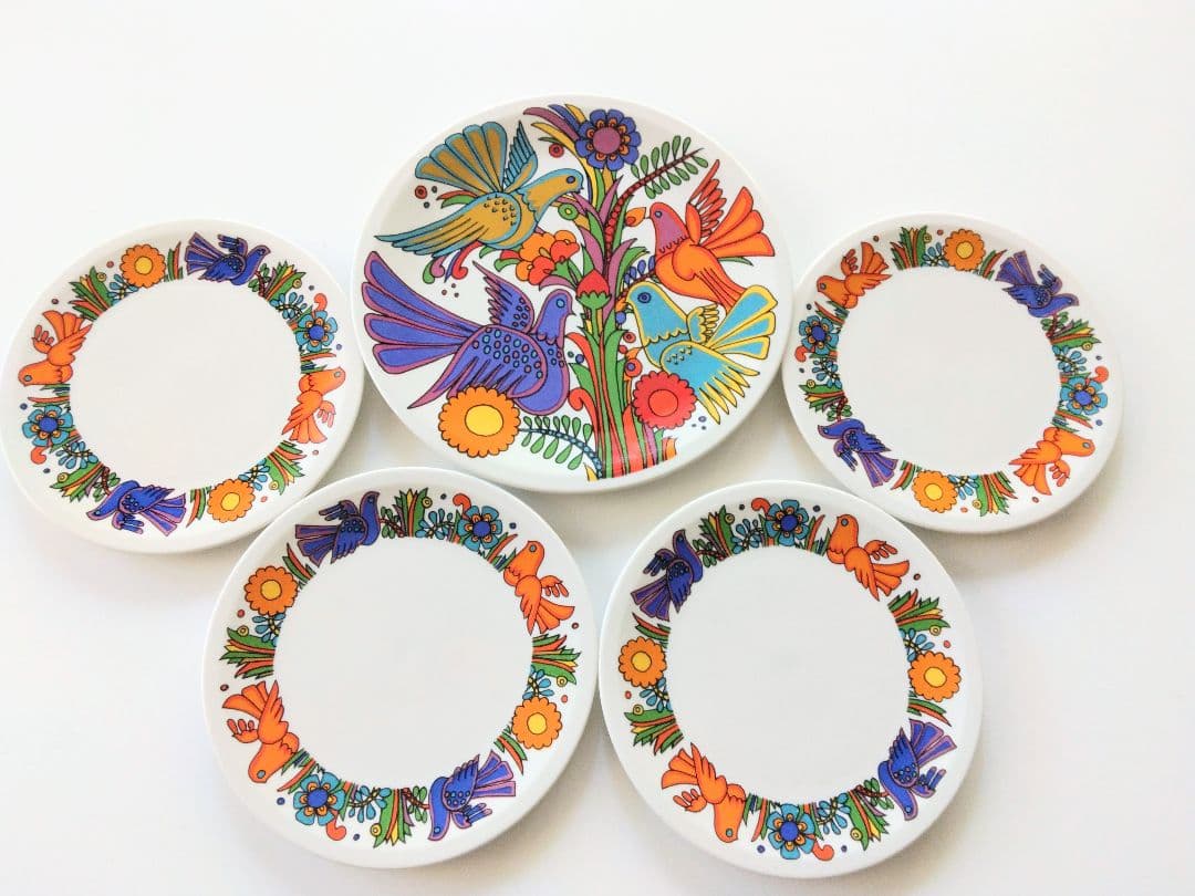 ビレロイ&ボッホ アカプルコ プレート 5枚セット VILLEROY&BOCH