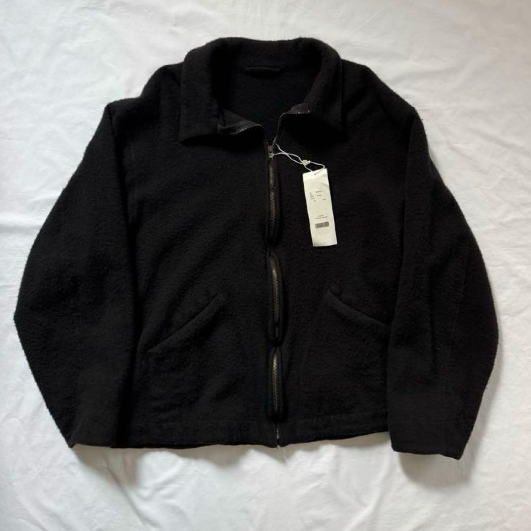 COMOLI(コモリ)『縮絨ウール ジップショートジャケット』size:3 L