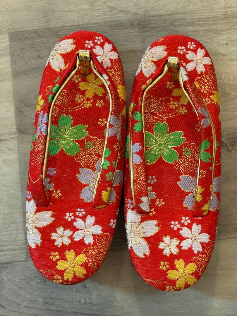 七五三★7才女の子用着物セット★115-125cm★髪飾り付き