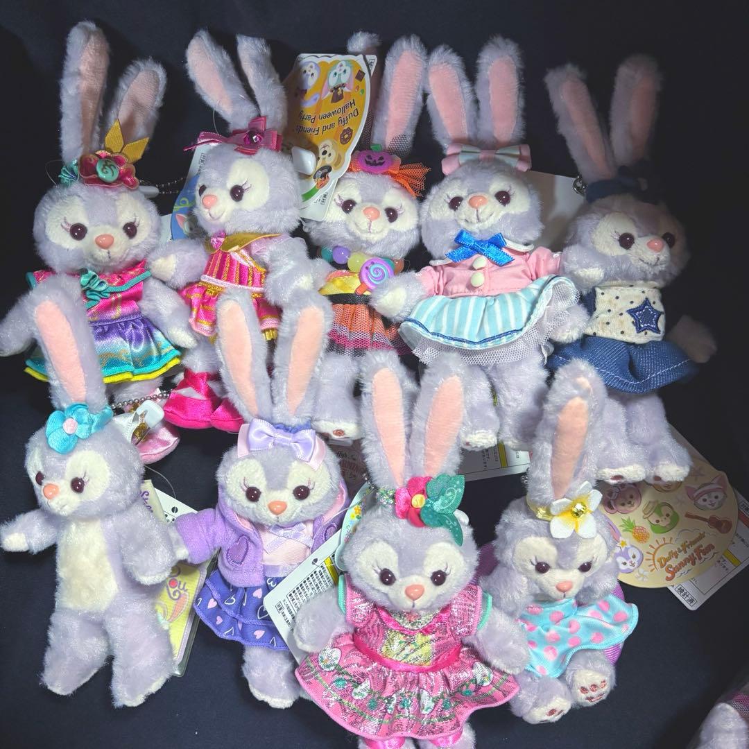 d*3様 ディズニー ステラルー ぬいぐるみバッジ 9体セット