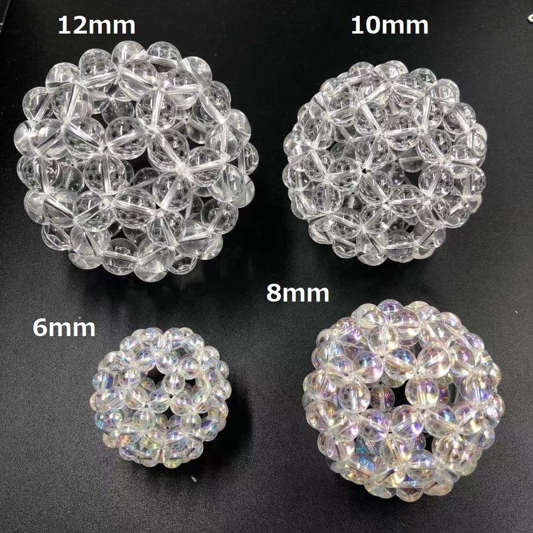 【新品】3A水晶玉 クリスタル水晶 フラーレン神聖幾何学 送料込み
