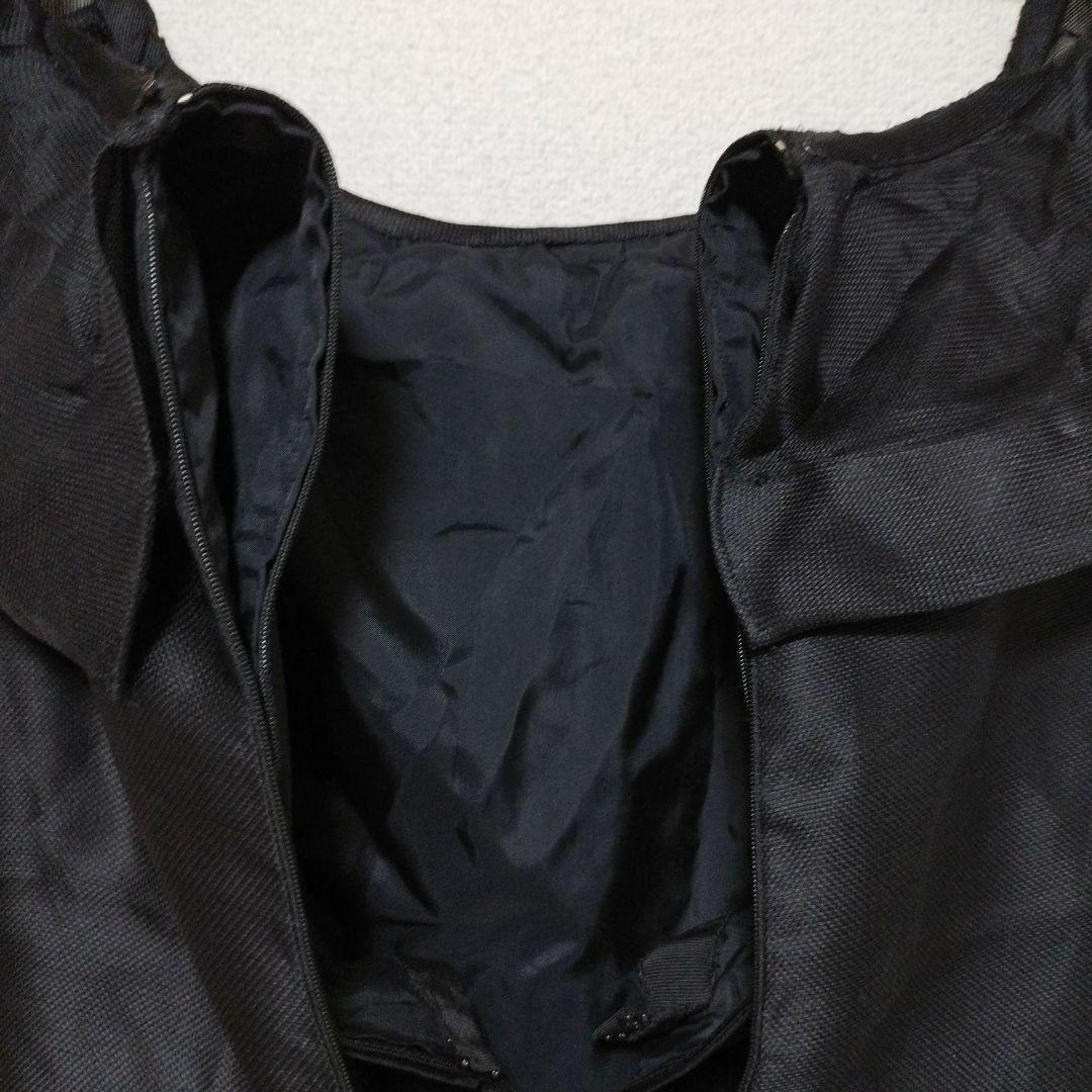 オスカーデラレンタ ドレス ブラック フリル アシンメトリー