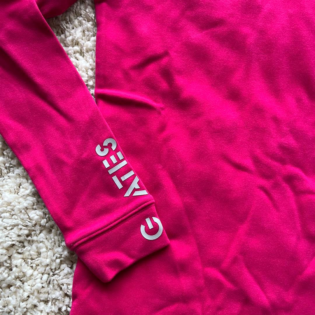 新品タグ付きPEARLY GATES ピンク モックシャツ