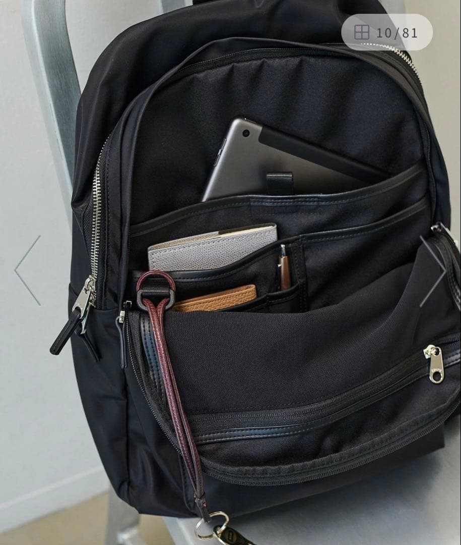 E'POR A4/PC対応Pac Sac(パックサック) ブラック