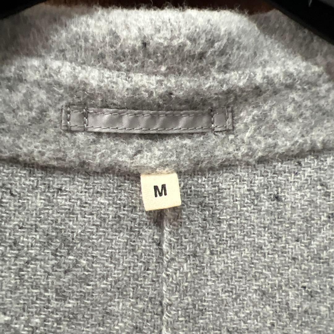 MUJILabo カシミヤチェスターコート グレー Mサイズ