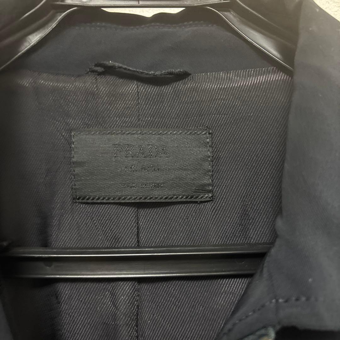 PRADA ナイロン製ブルゾン　ネイビー