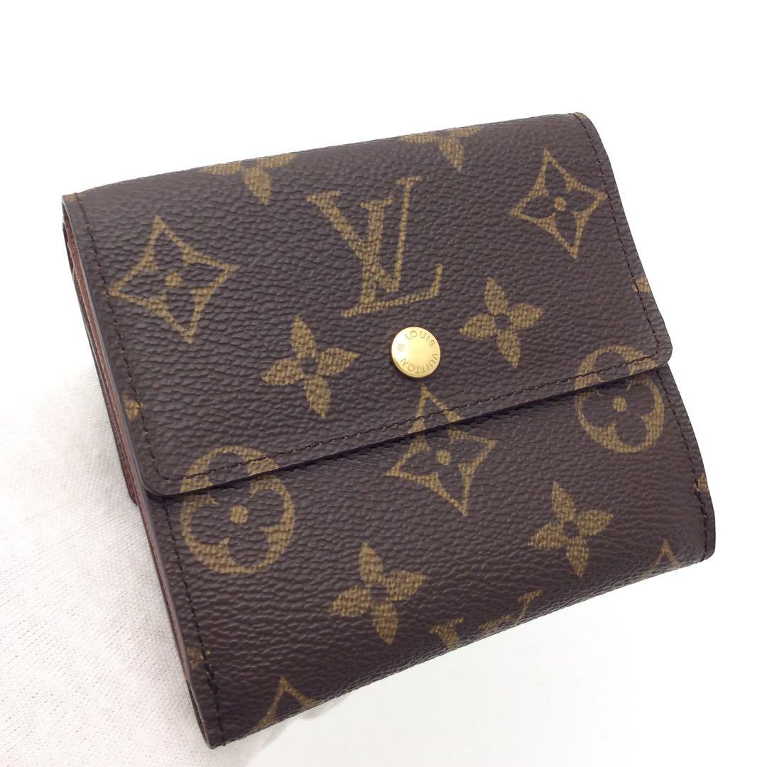 ルイヴィトン モノグラム 財布 Wホック ポルトモネ ビエ カルトクレディ
