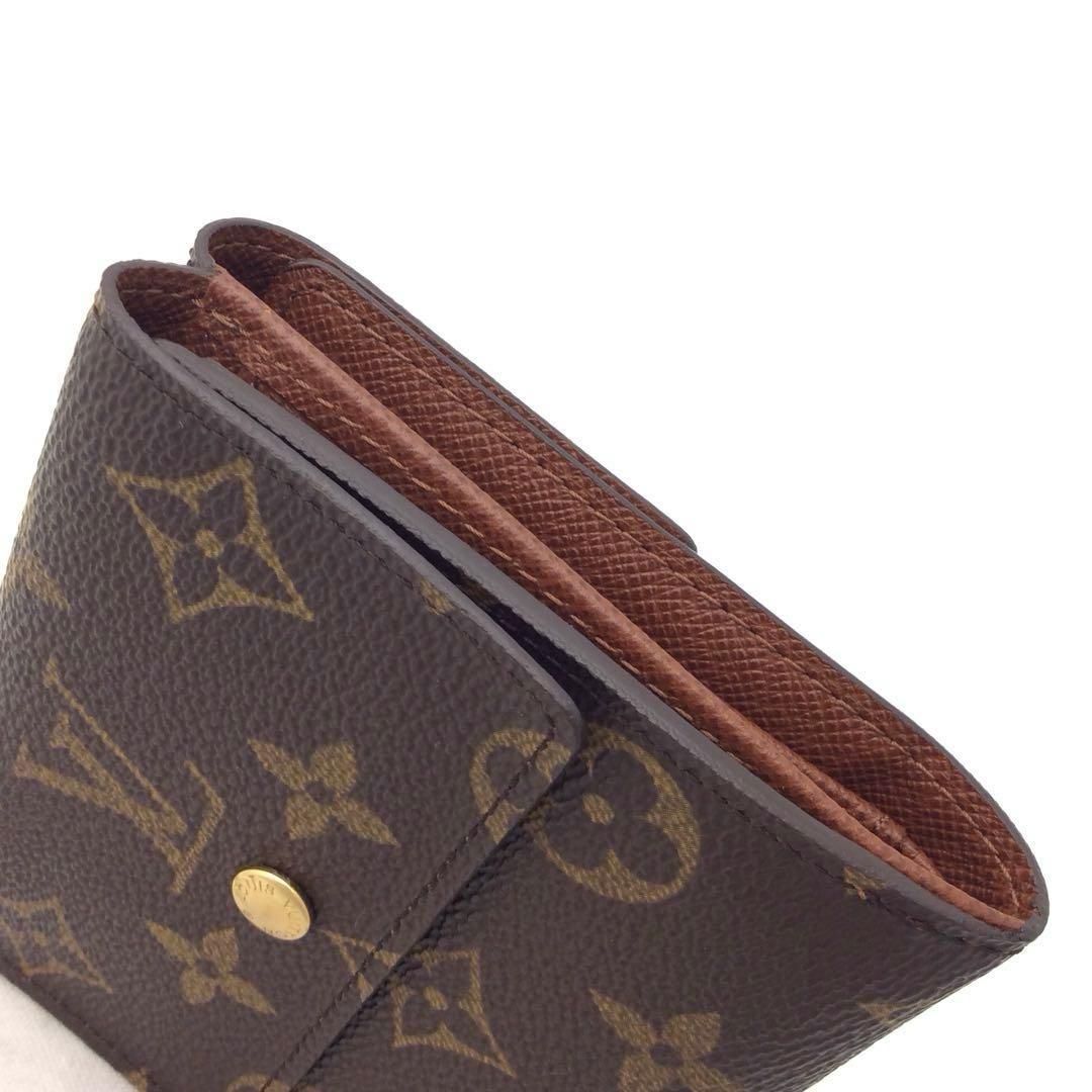ルイヴィトン モノグラム 財布 Wホック ポルトモネ ビエ カルトクレディ