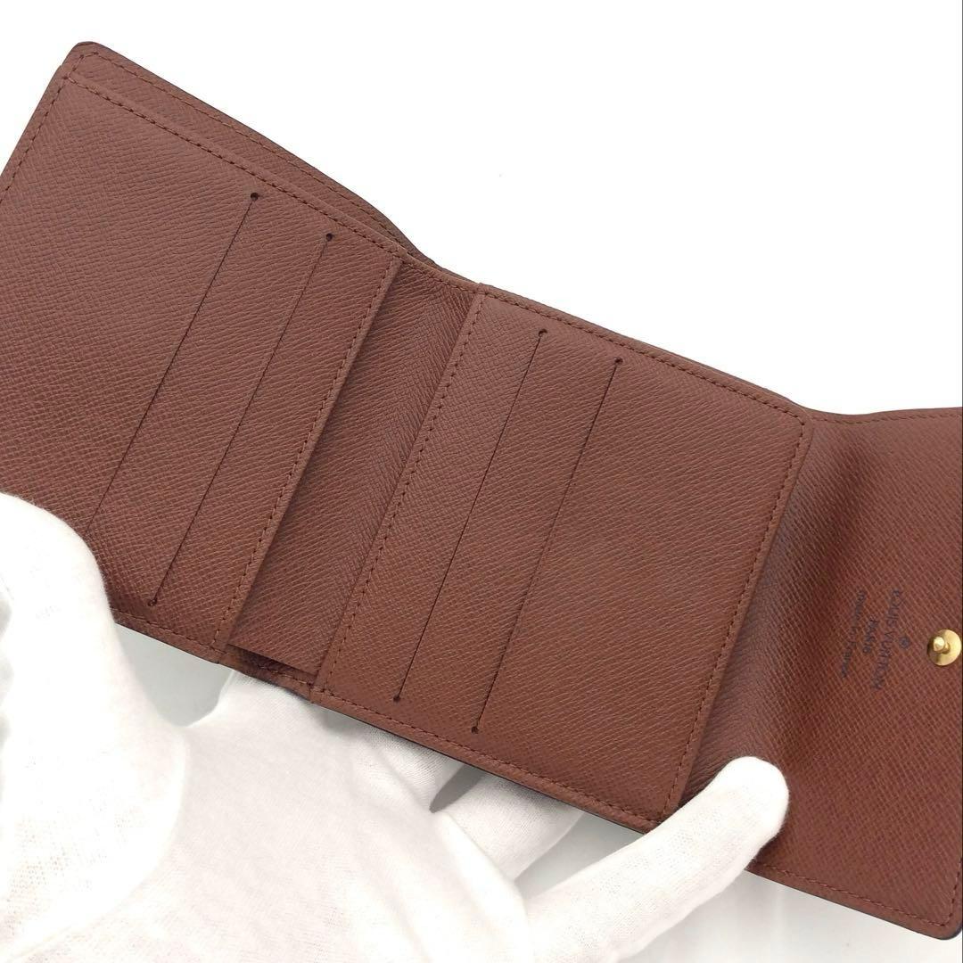 ルイヴィトン モノグラム 財布 Wホック ポルトモネ ビエ カルトクレディ