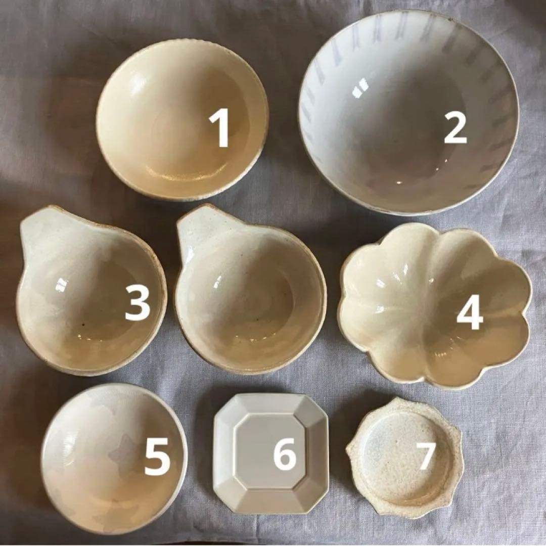 小石原焼　波佐見焼　陶器８点セット　和食器