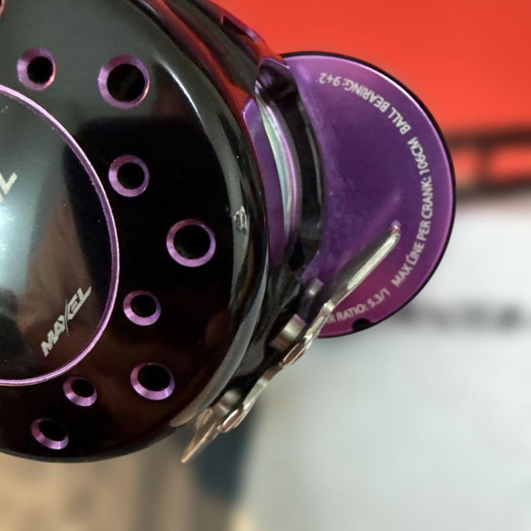 MAXEL RAGE 60HL BLACK PURPLE マクセル レイジ