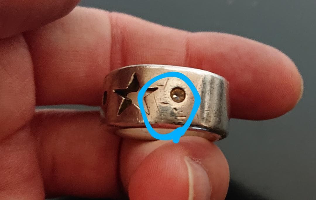 EDF イーディーエフ リング シルバー シルバー925 星 スター ワンスター