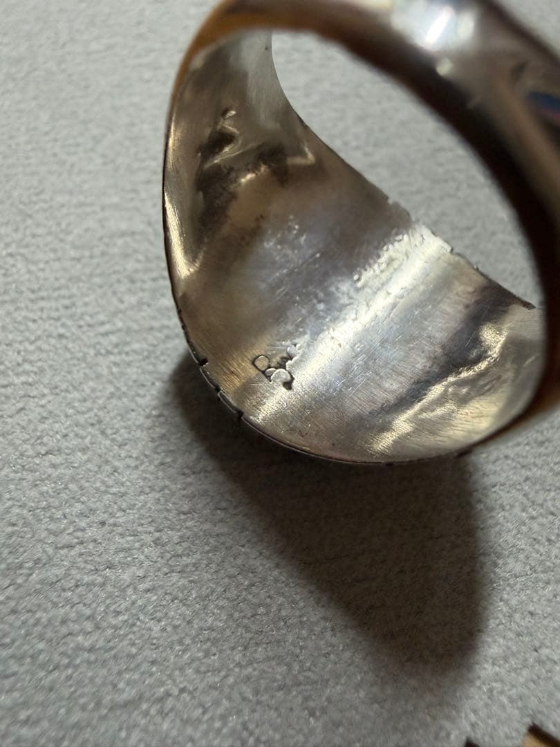 Navajo Ray Jack カラーストーン リング 22号 sterling