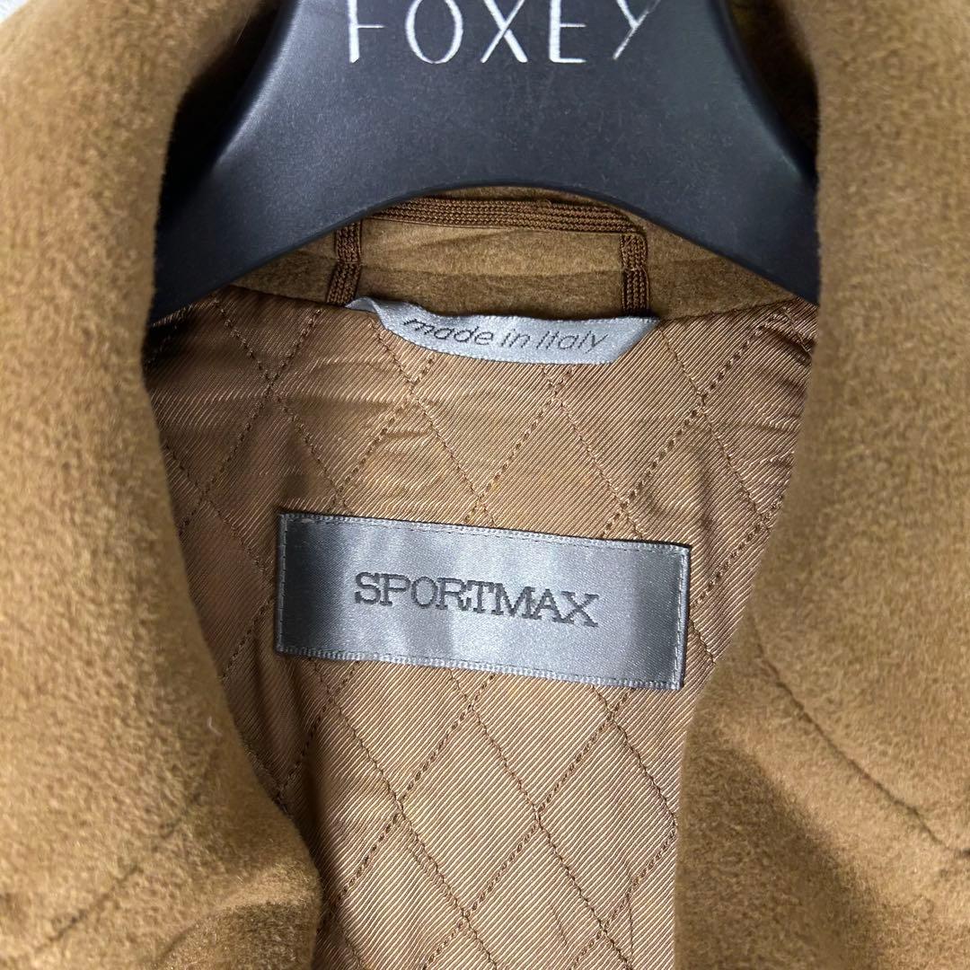 SPORTMAXマックスマーラ カシミヤアンゴラ マキシダブルチェスターコート