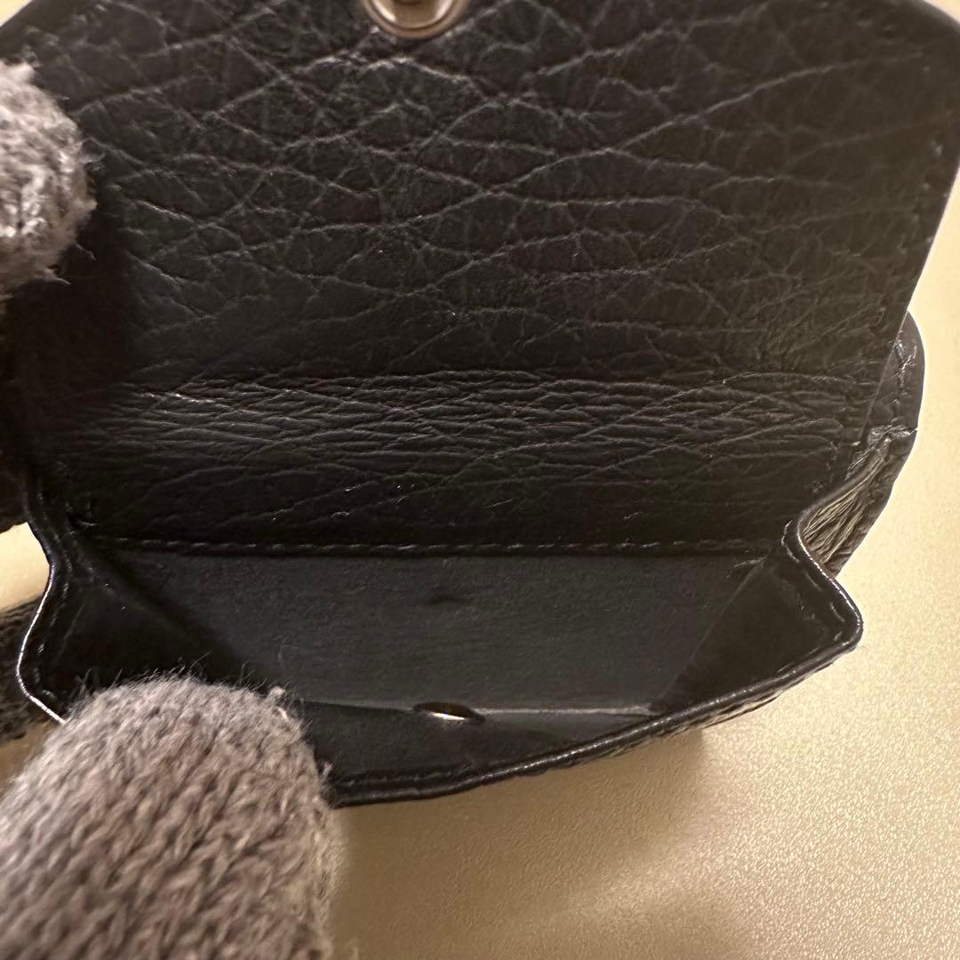 【美品】メゾンマルジェラ　財布　ブラック　メンズ　箱付き　S56UI0150