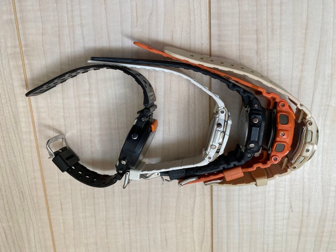 す*可様 【ジャンク品】G-SHOCKなど腕時計5点セット