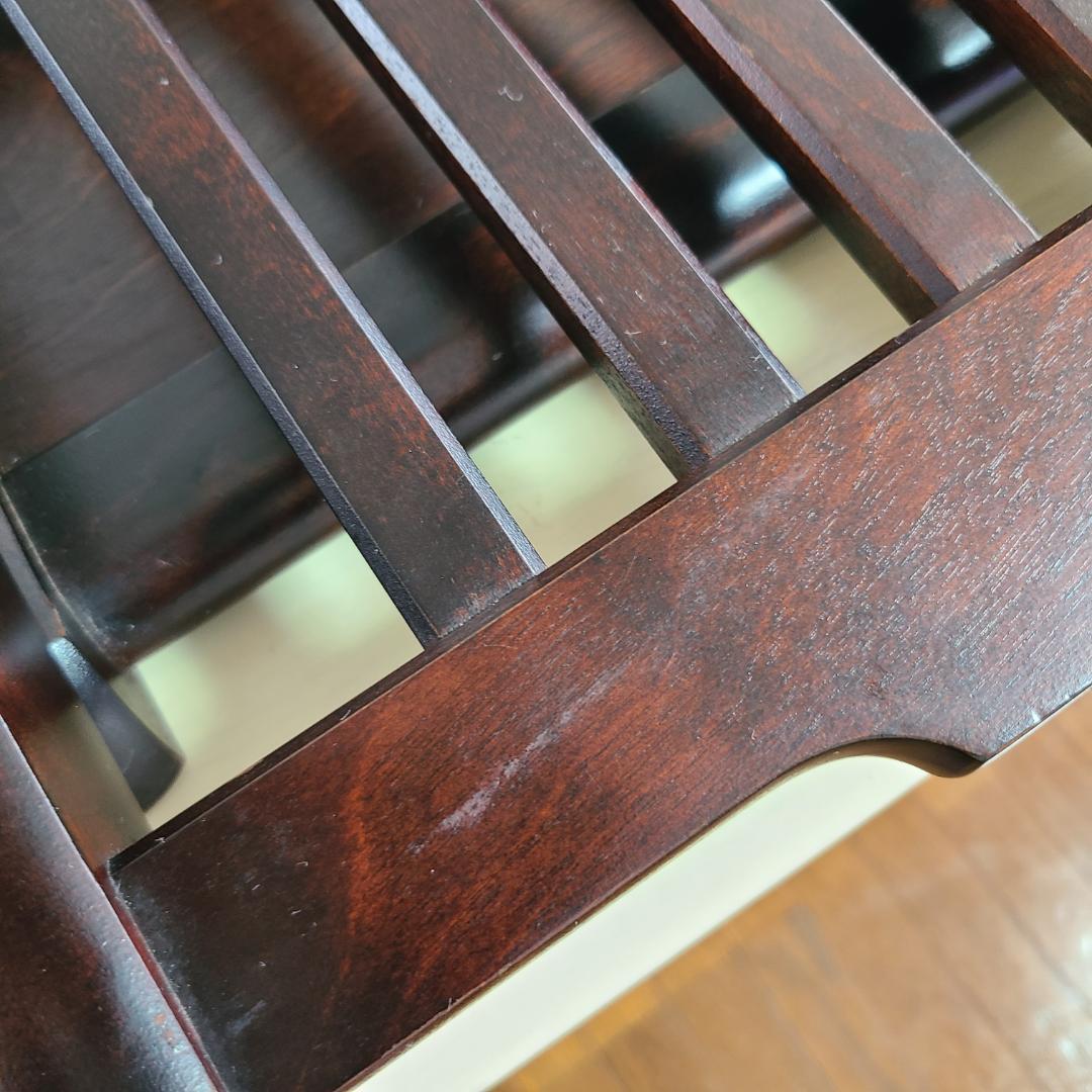 北海道民芸家具　座椅子　2脚セット　高級家具 ①