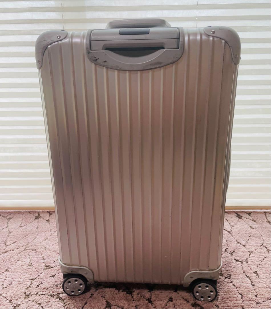 RIMOWA リモワ TOPAS トパーズ4輪 63L キャリーケース　シルバー