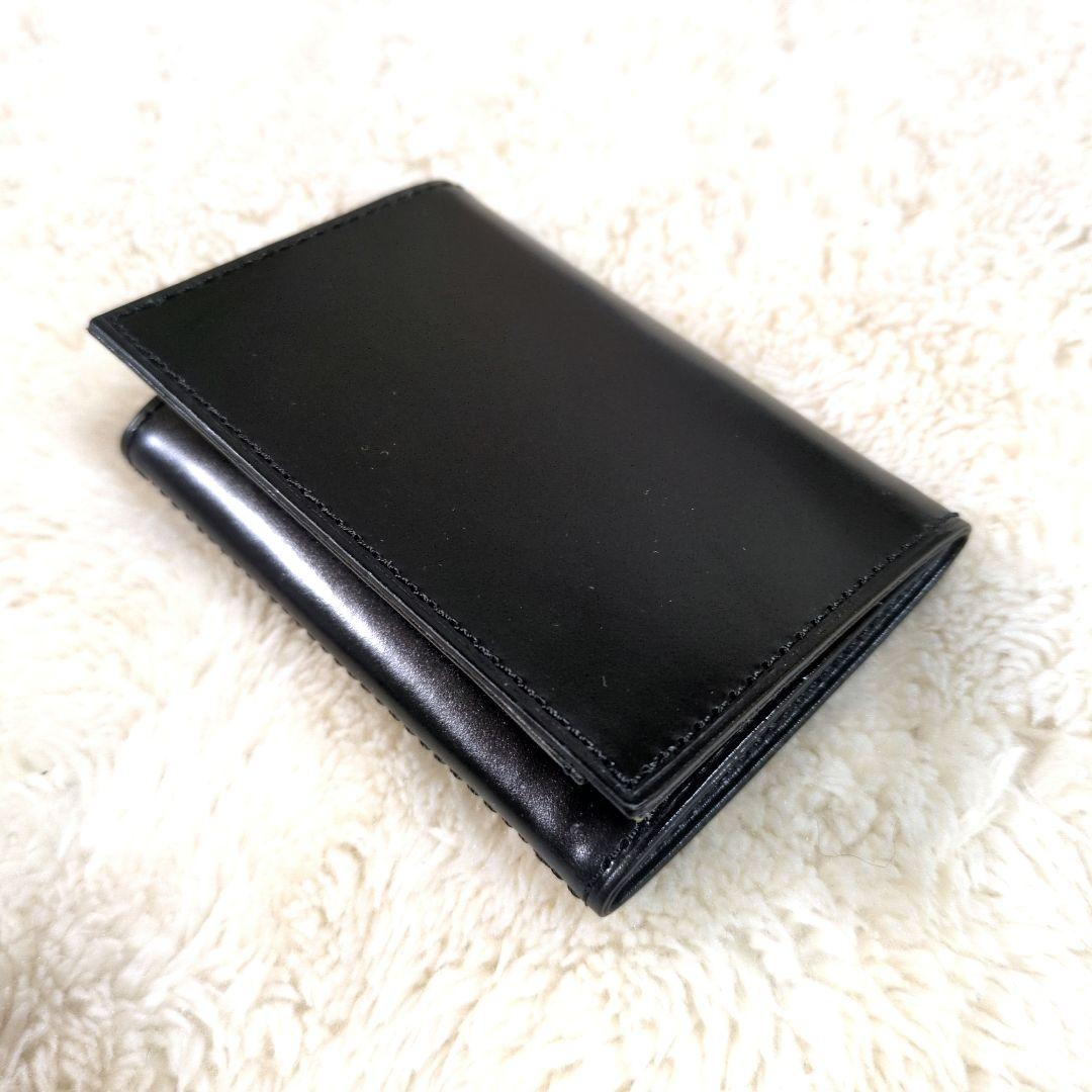 PRAIRIE　PRESSo Noir　プレッソ　ノワール　三つ折り財布