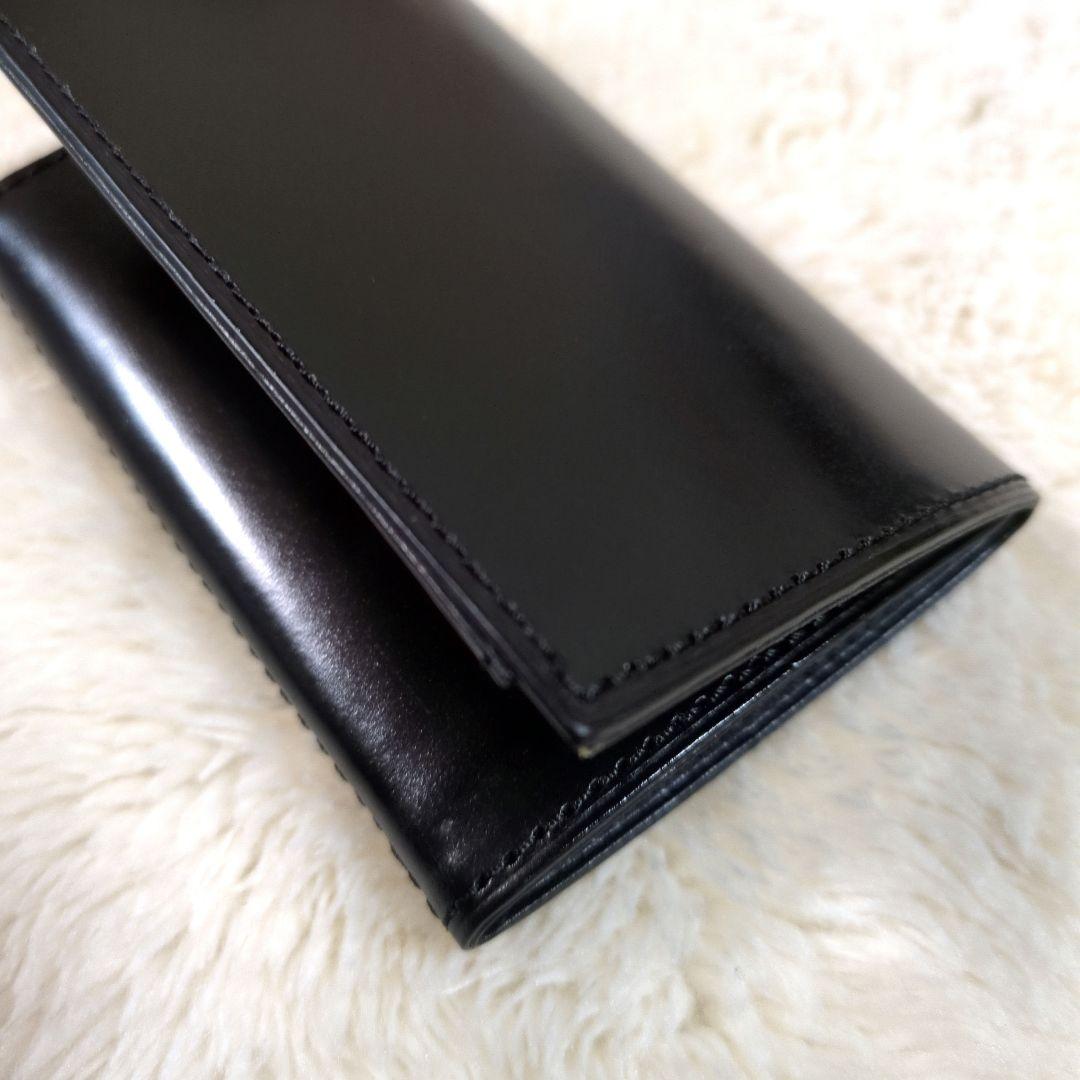 PRAIRIE　PRESSo Noir　プレッソ　ノワール　三つ折り財布