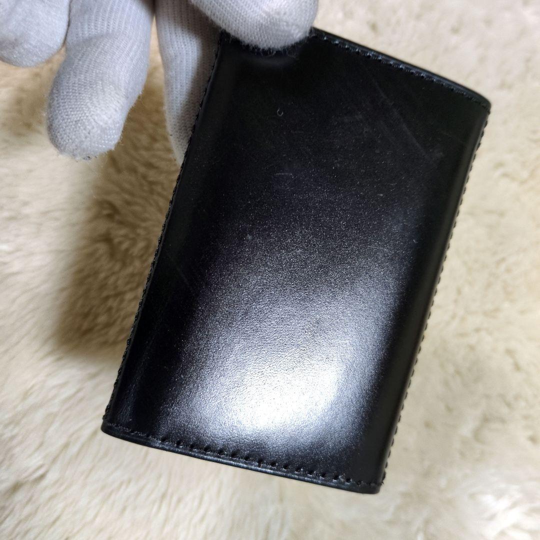 PRAIRIE　PRESSo Noir　プレッソ　ノワール　三つ折り財布
