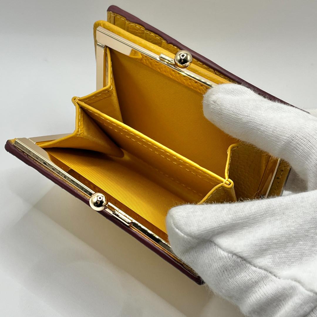Vivienne Westwood 新品 折財布 黄色 イエロー 定番 がま口