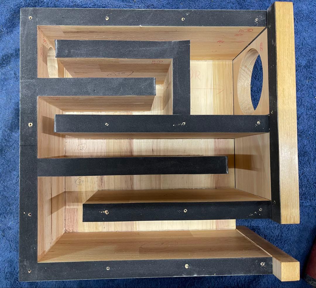 バックロードホーン　自作スピーカー