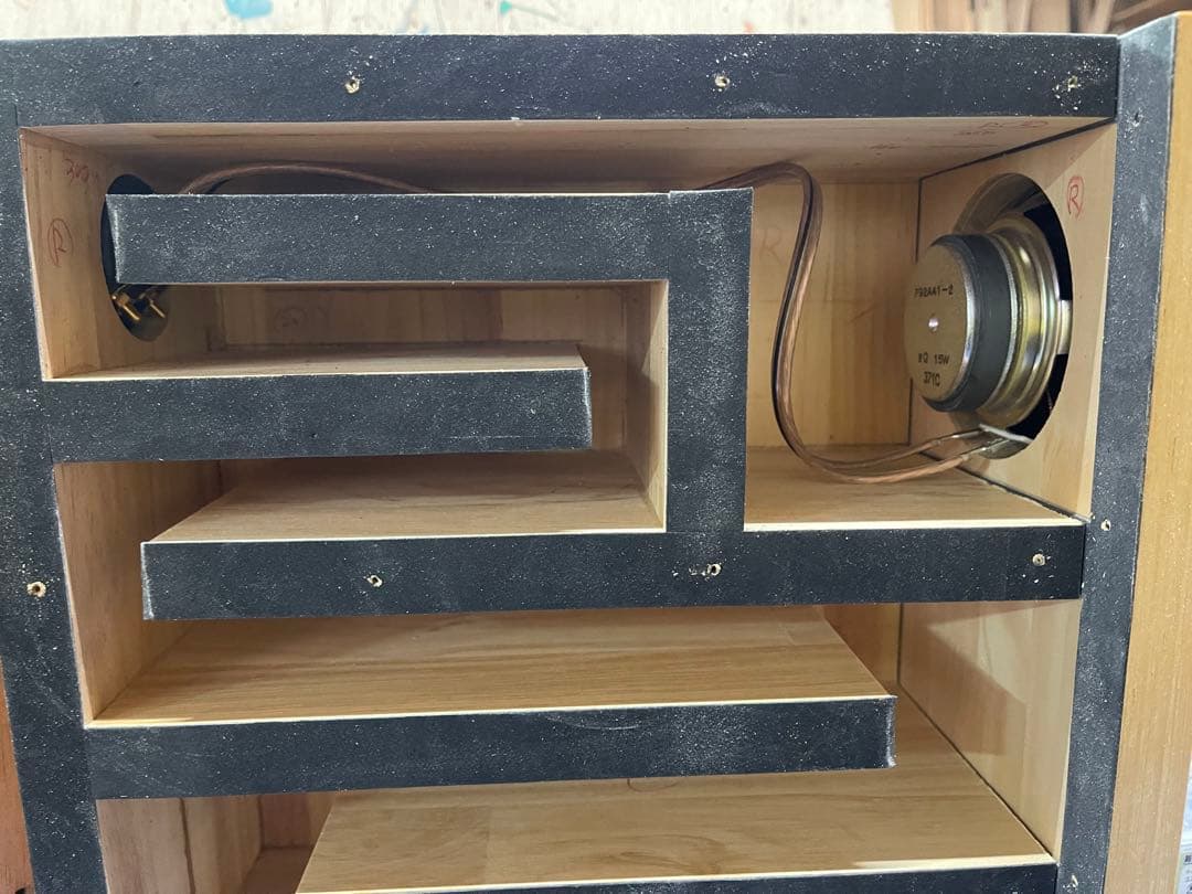 バックロードホーン　自作スピーカー