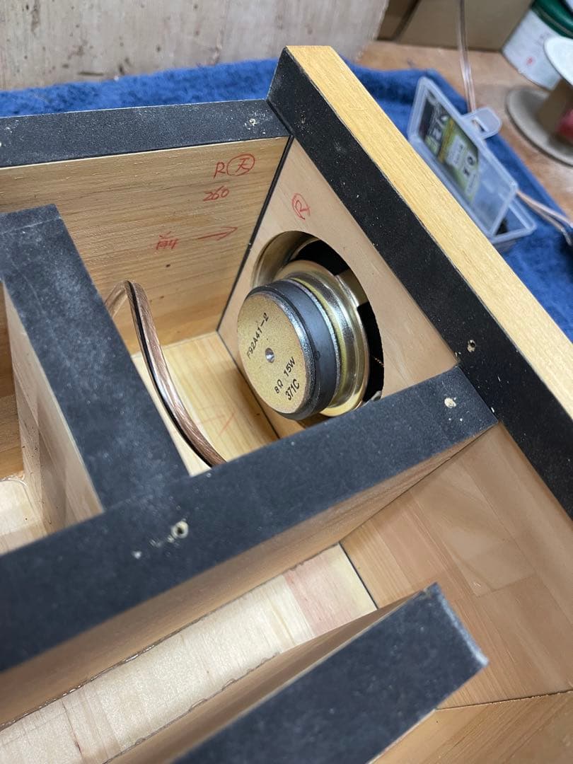 バックロードホーン　自作スピーカー