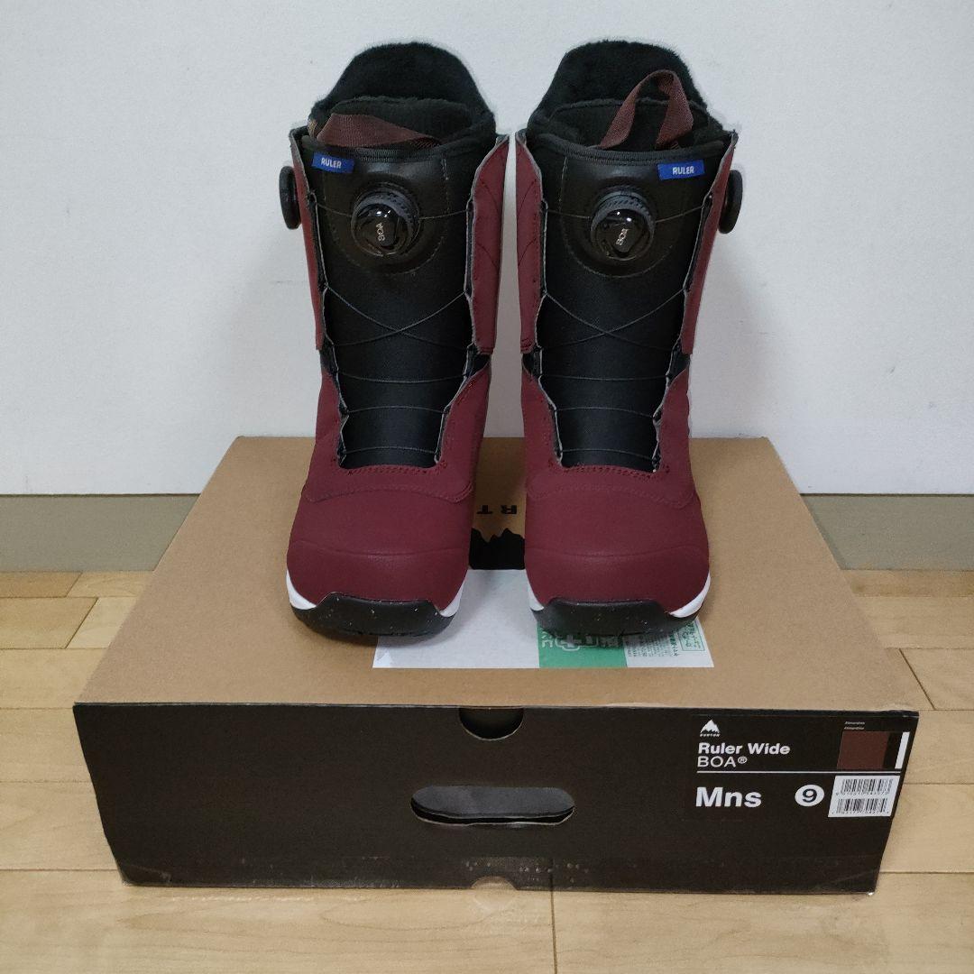 未使用品バートンRuler Wide BOAスノーボードブーツ　サイズ 27cm