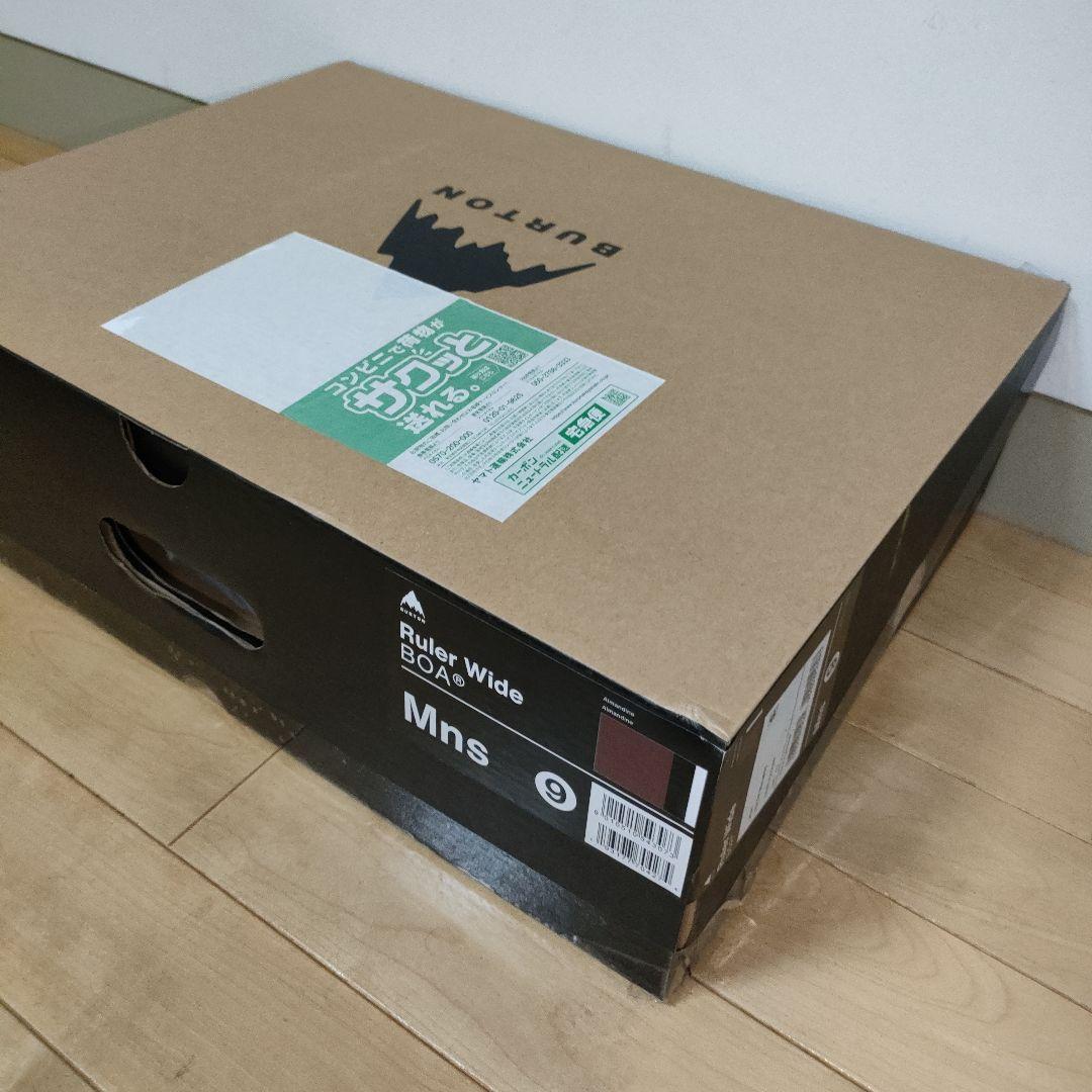 未使用品バートンRuler Wide BOAスノーボードブーツ　サイズ 27cm