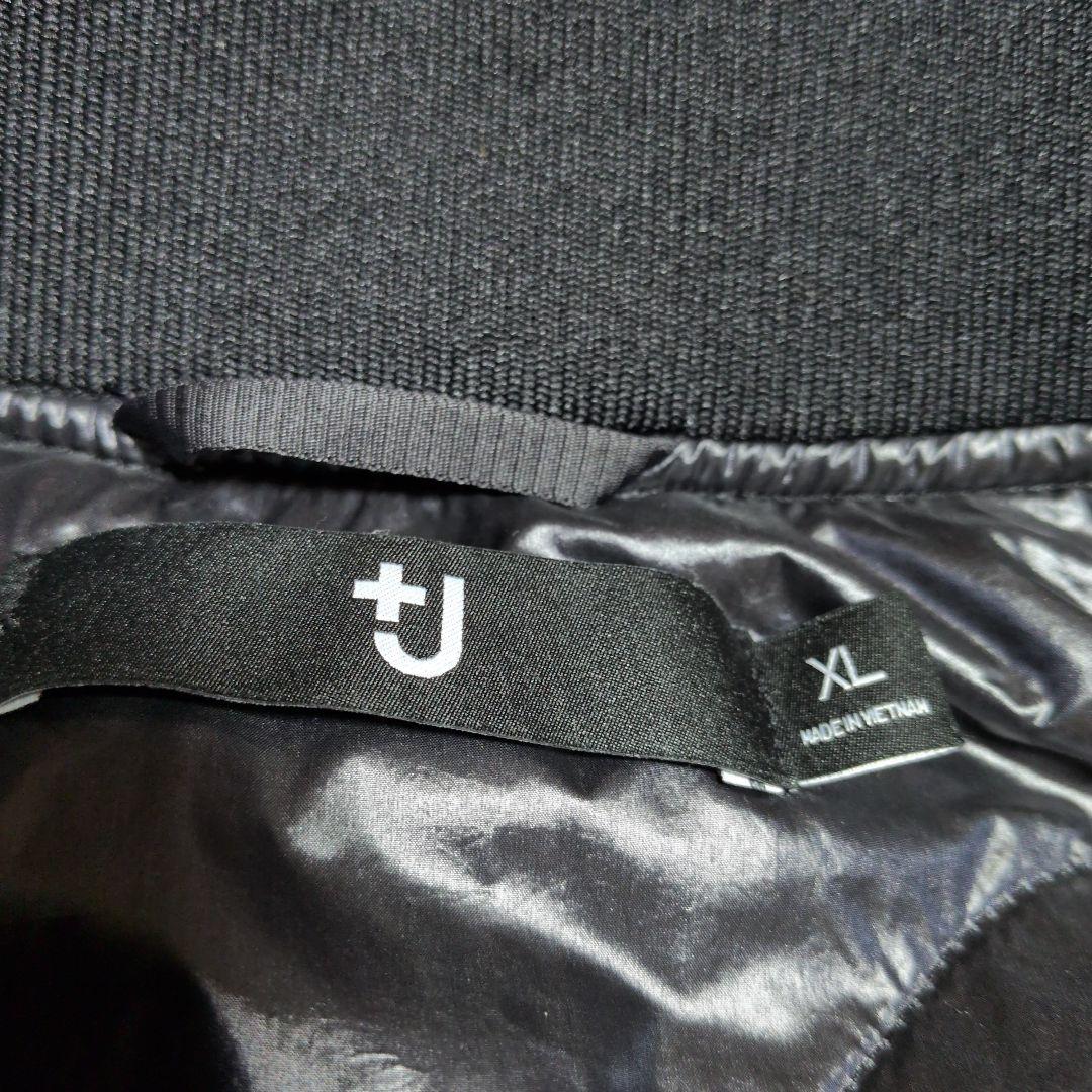 2026復刻版ユニクロ＋JハイブリッドダウンオーバーサイズMA-1 XL黒