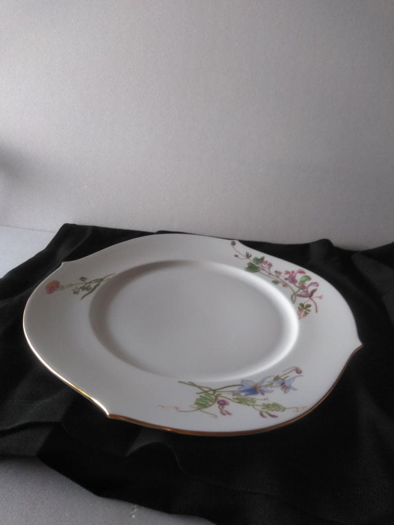 マイセン　フローラ　サービスプレート