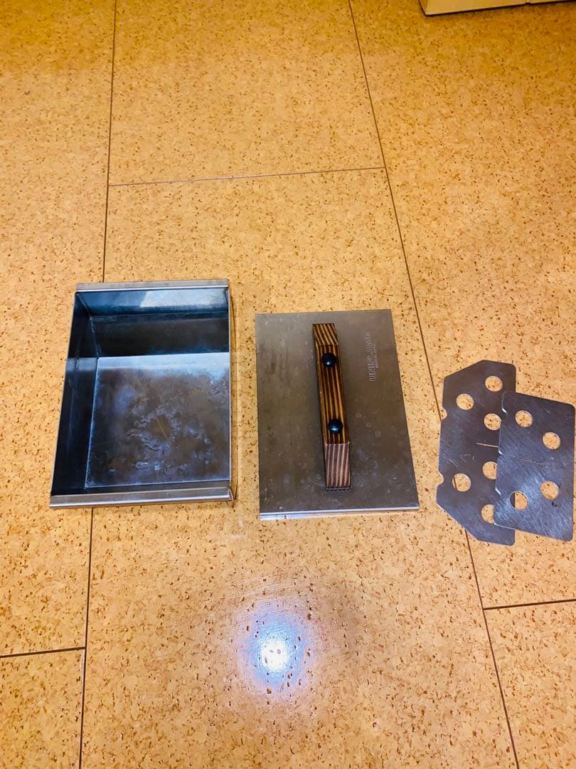 ユニフレーム　ユニセラTG-Ⅲ、ユニセラ熱燗あぶり台、キャリーケース