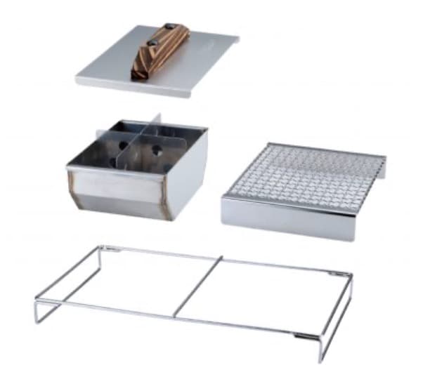 ユニフレーム　ユニセラTG-Ⅲ、ユニセラ熱燗あぶり台、キャリーケース