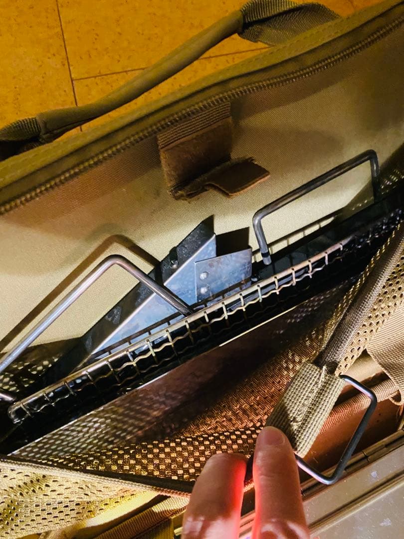 ユニフレーム　ユニセラTG-Ⅲ、ユニセラ熱燗あぶり台、キャリーケース