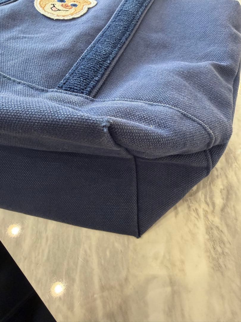 【ひむ】ラブラリーバイフェイラー　オールドテディワッペントートバッグ　小