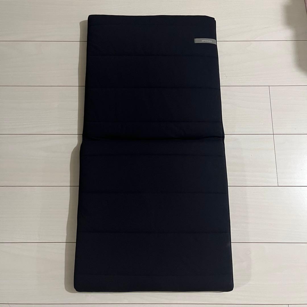 エアウィーヴ 座 クッション 背もたれ付き 高反発 硬め 洗える