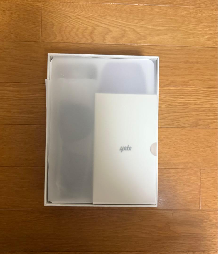 yete 脱毛器 パープル 充電器・サングラス付き