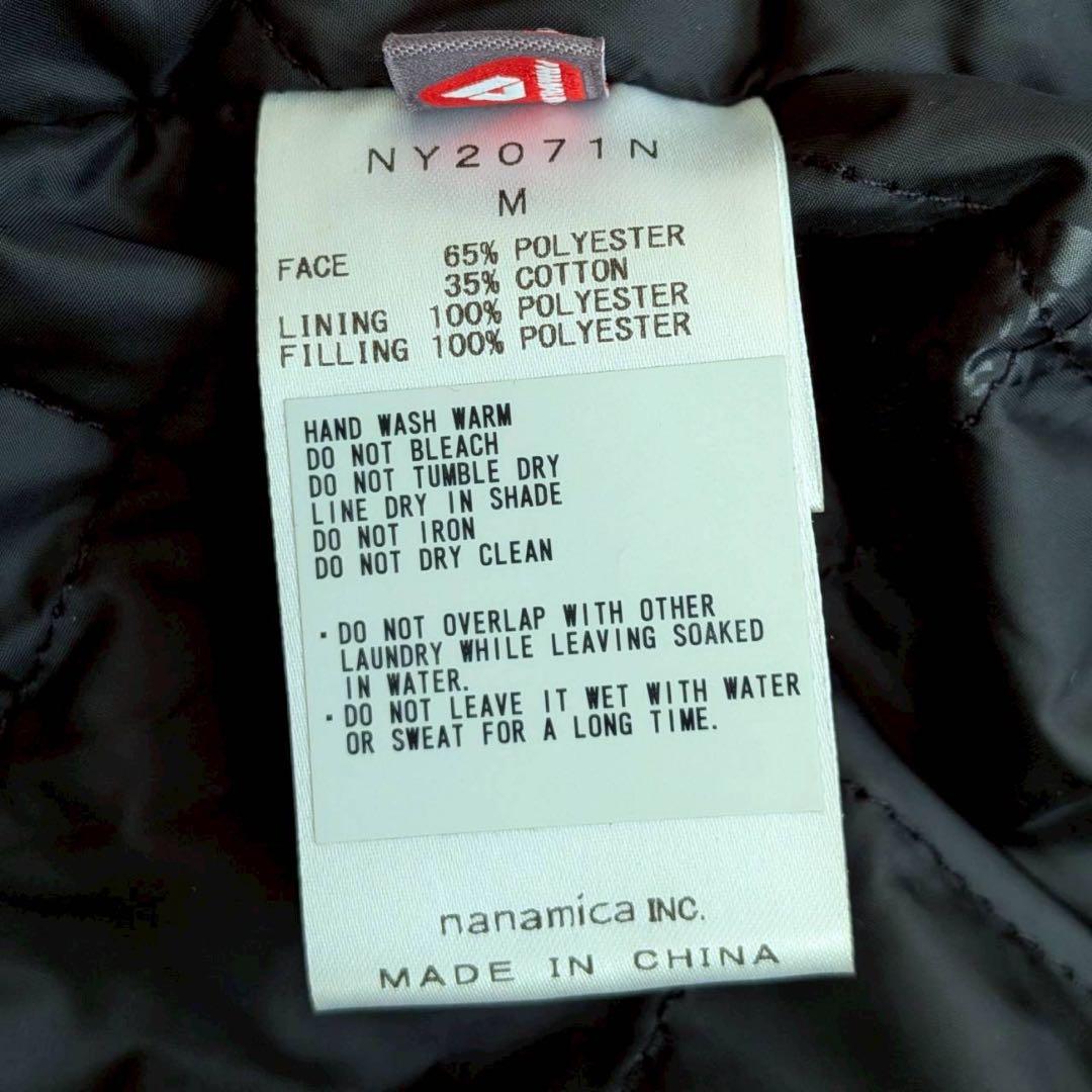 極美品　パープルレーベル ステンカラーコート nanamica