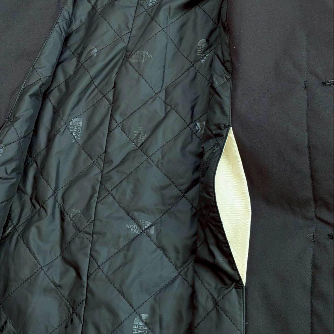 極美品　パープルレーベル ステンカラーコート nanamica